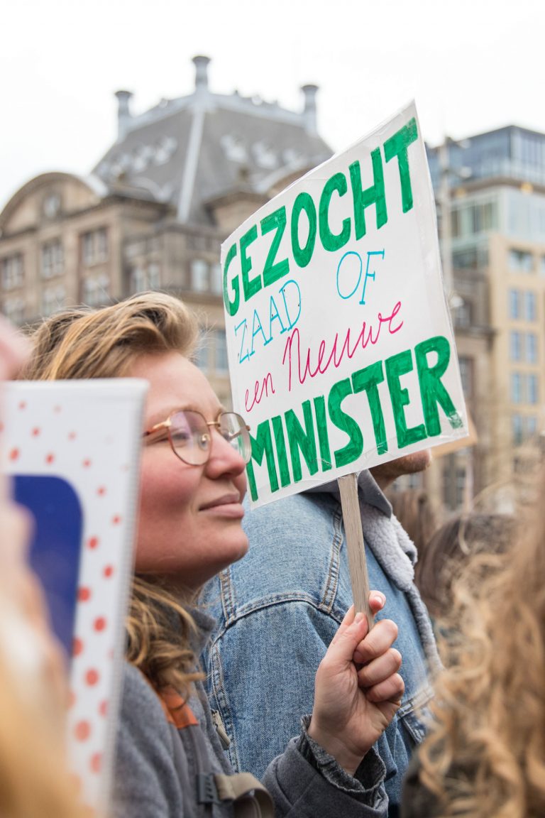 Fotoverslag Women’s March tegen Minister Bruin’s beslissing